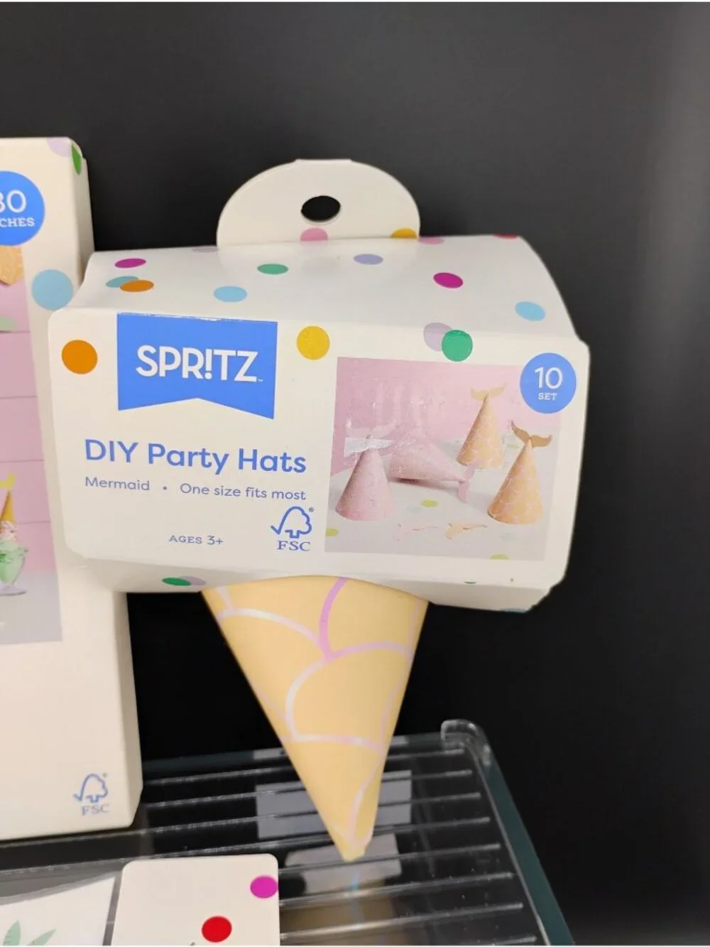 Mermaid-Themed Party Supplies By Spritz Including Decorations & Favors